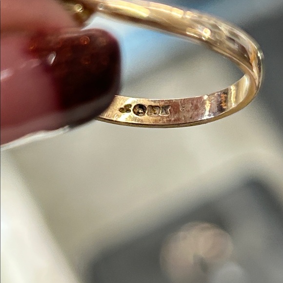 409258 10k BHG with pink sapphire - Picture 4 of 4